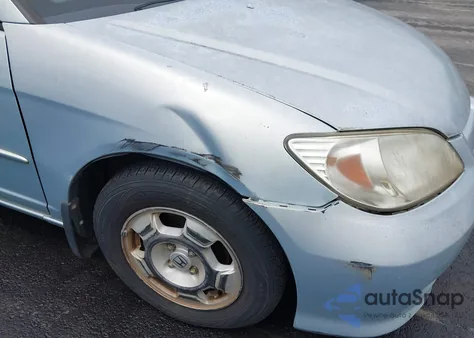 2004 Honda Civic Hybrid from USA, damaged, VIN JHMES95694S006499